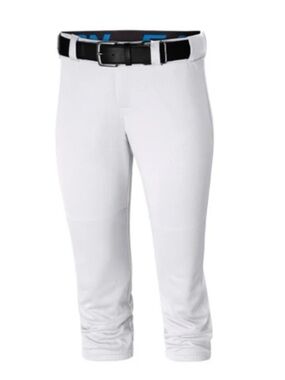 Easton Pro Elite Softball Pants White Size 30-32 NWT IN PACKAGE